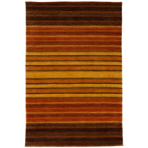 Bloomsbury Market One-of-a-Kind Marple Hand-Knotted Wool Light Red/Light Yellow Area Rug BLMS3197